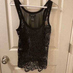 Karen Kane lace blouse tank Small